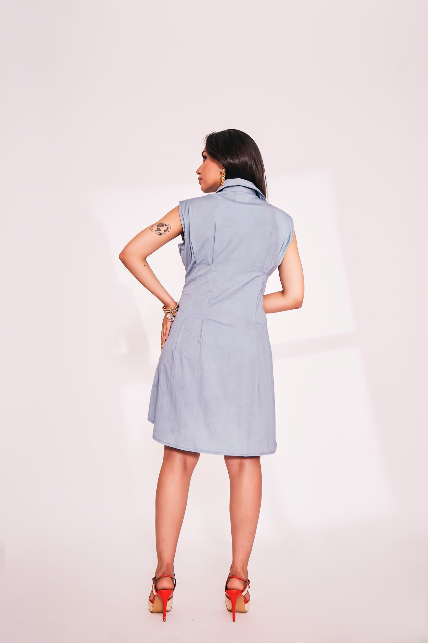 WAVY LINE DRESS