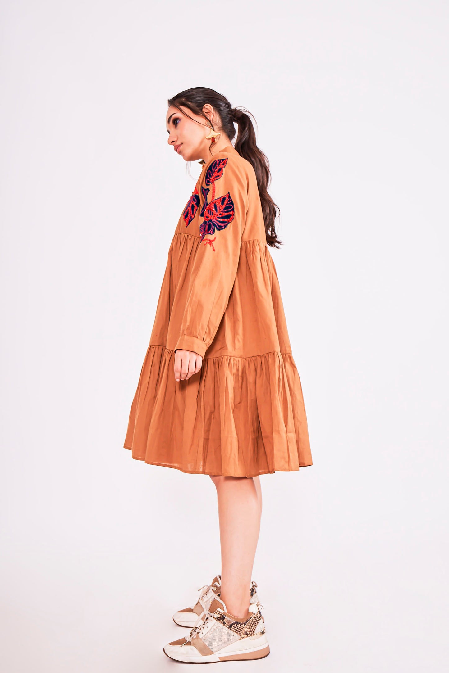 LEAF TIER DRESS