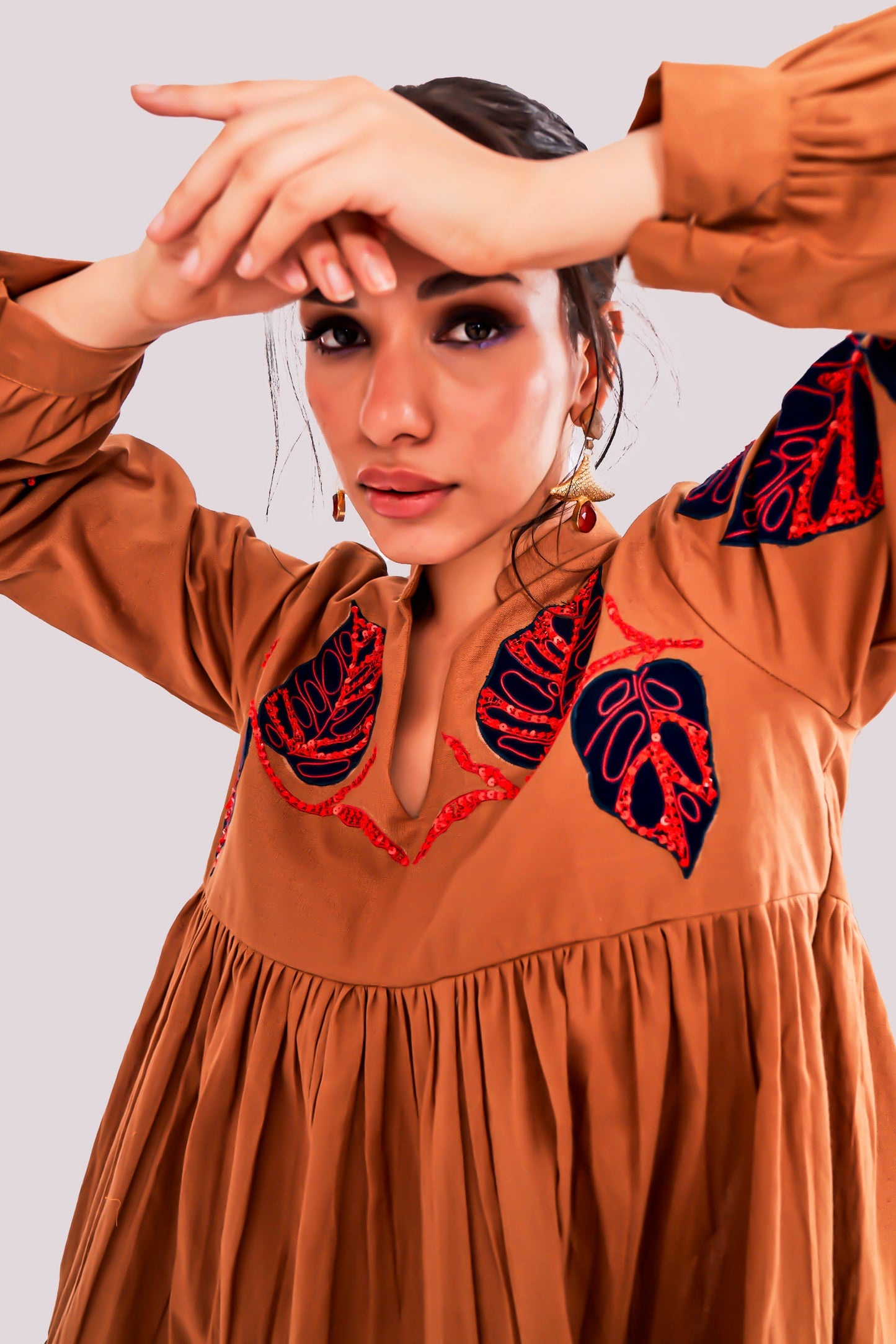 LEAF TIER DRESS