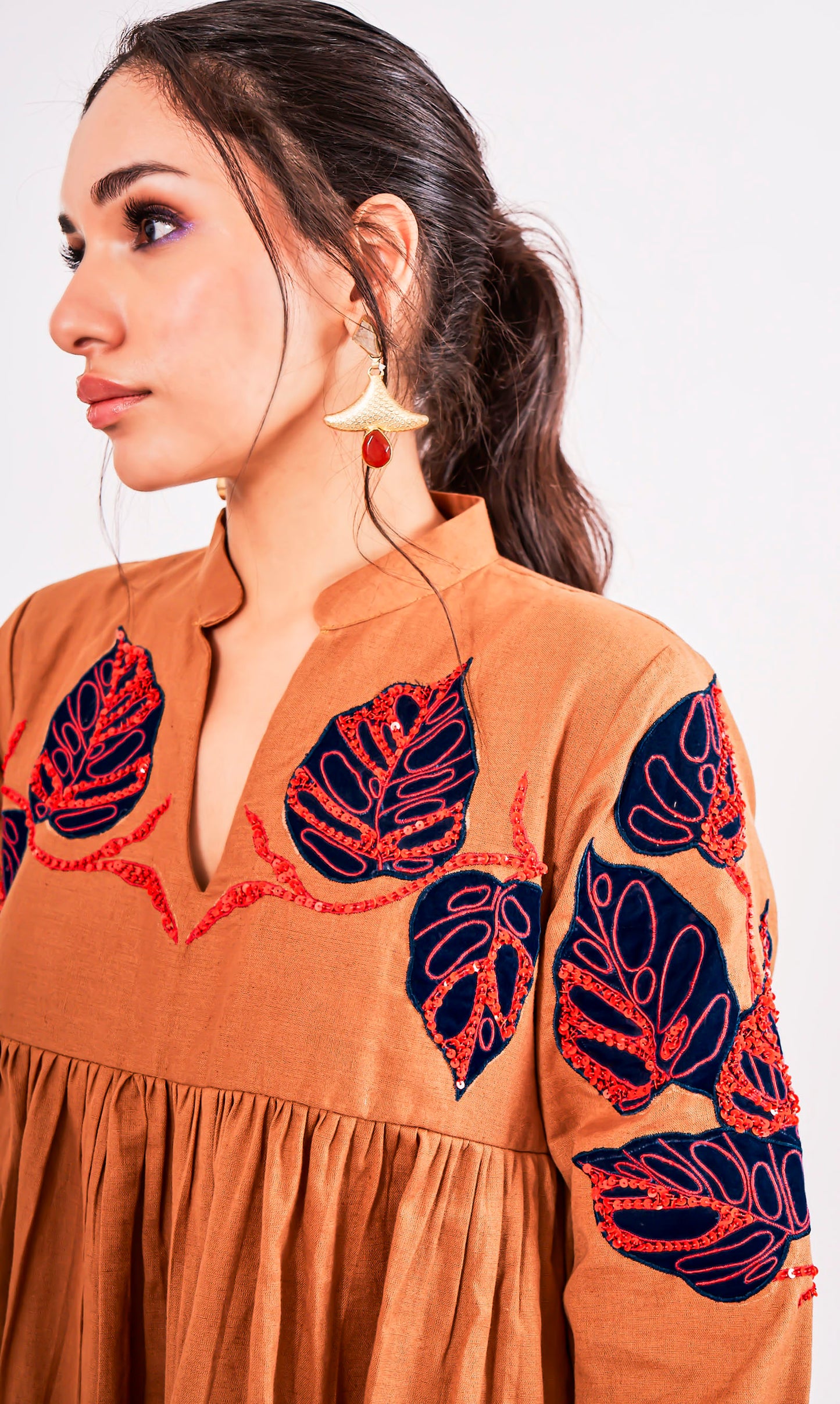 LEAF TIER DRESS