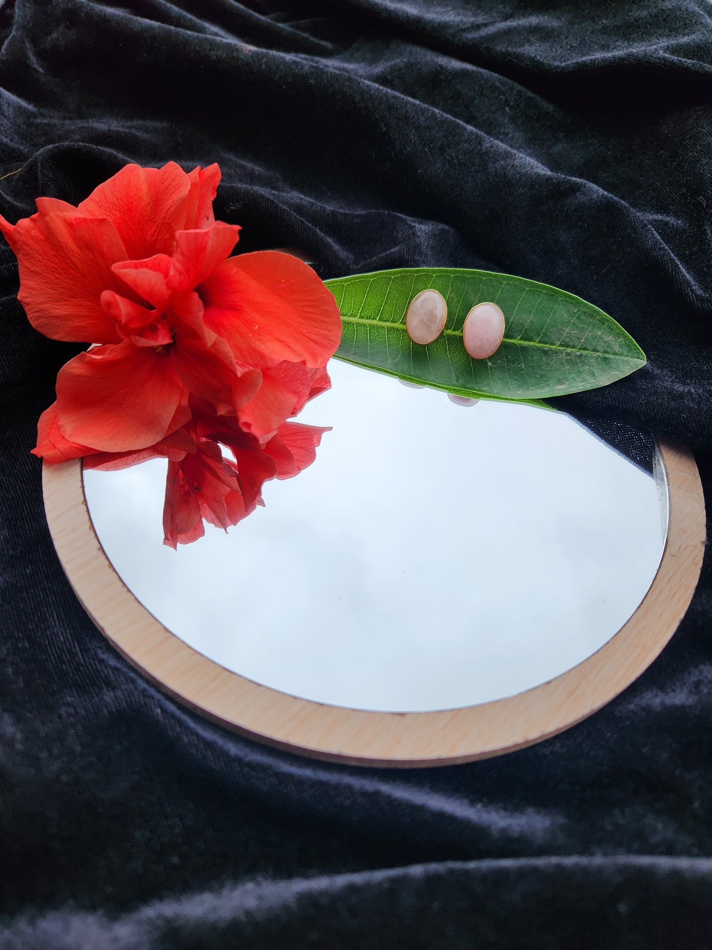 Pink Petal Studs