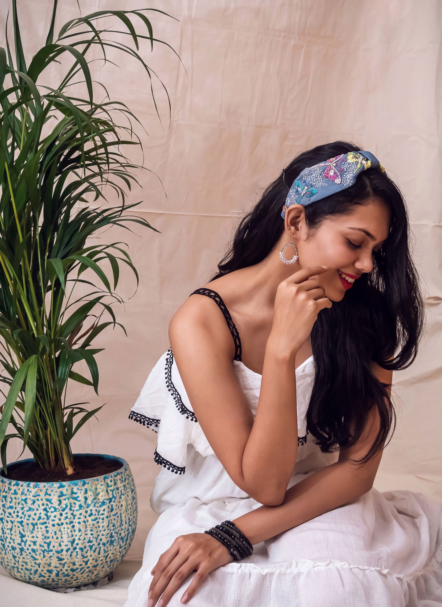2 In 1 Wandrer Dragonfly Hairband Cum Bandana