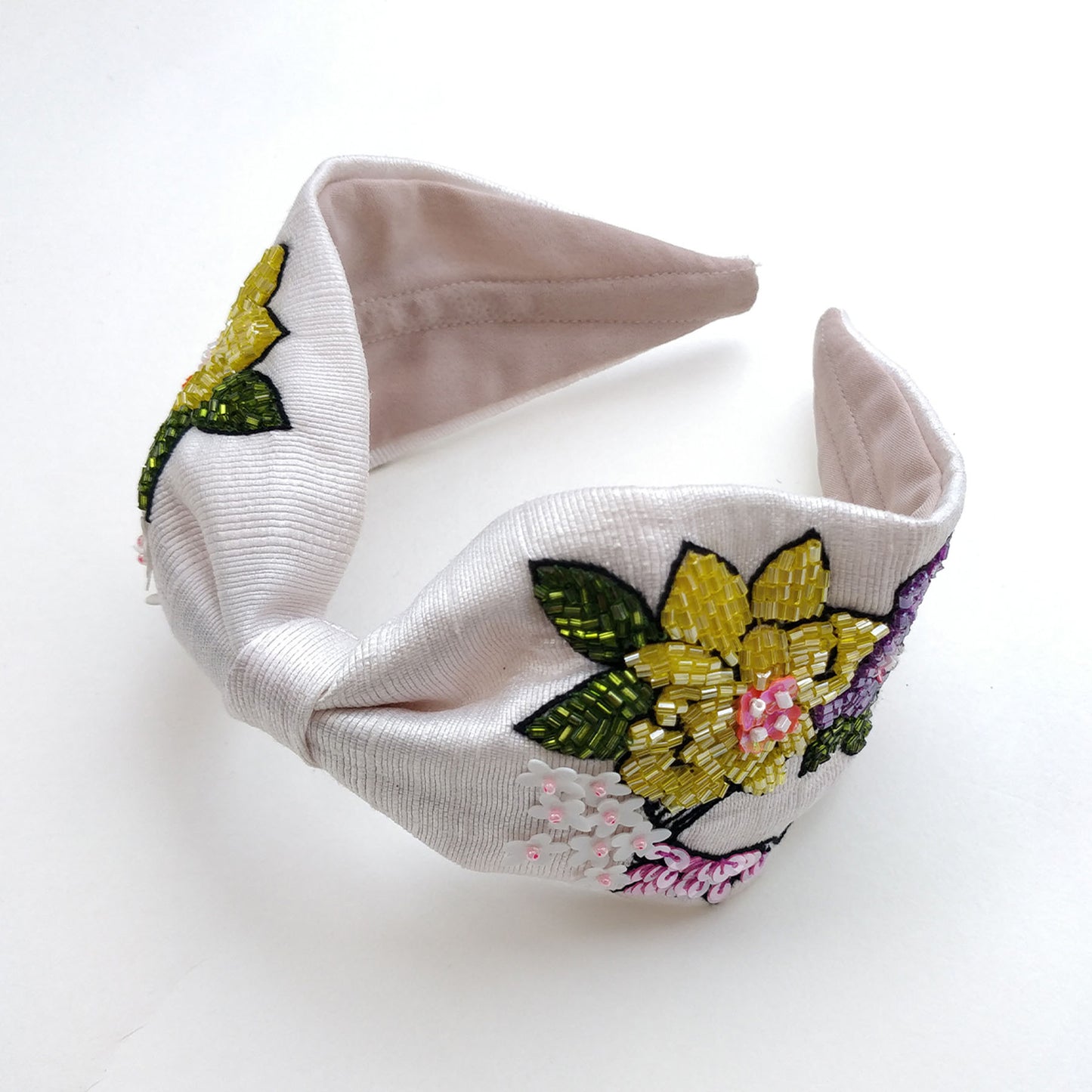 Pink Flower Girl Hairband