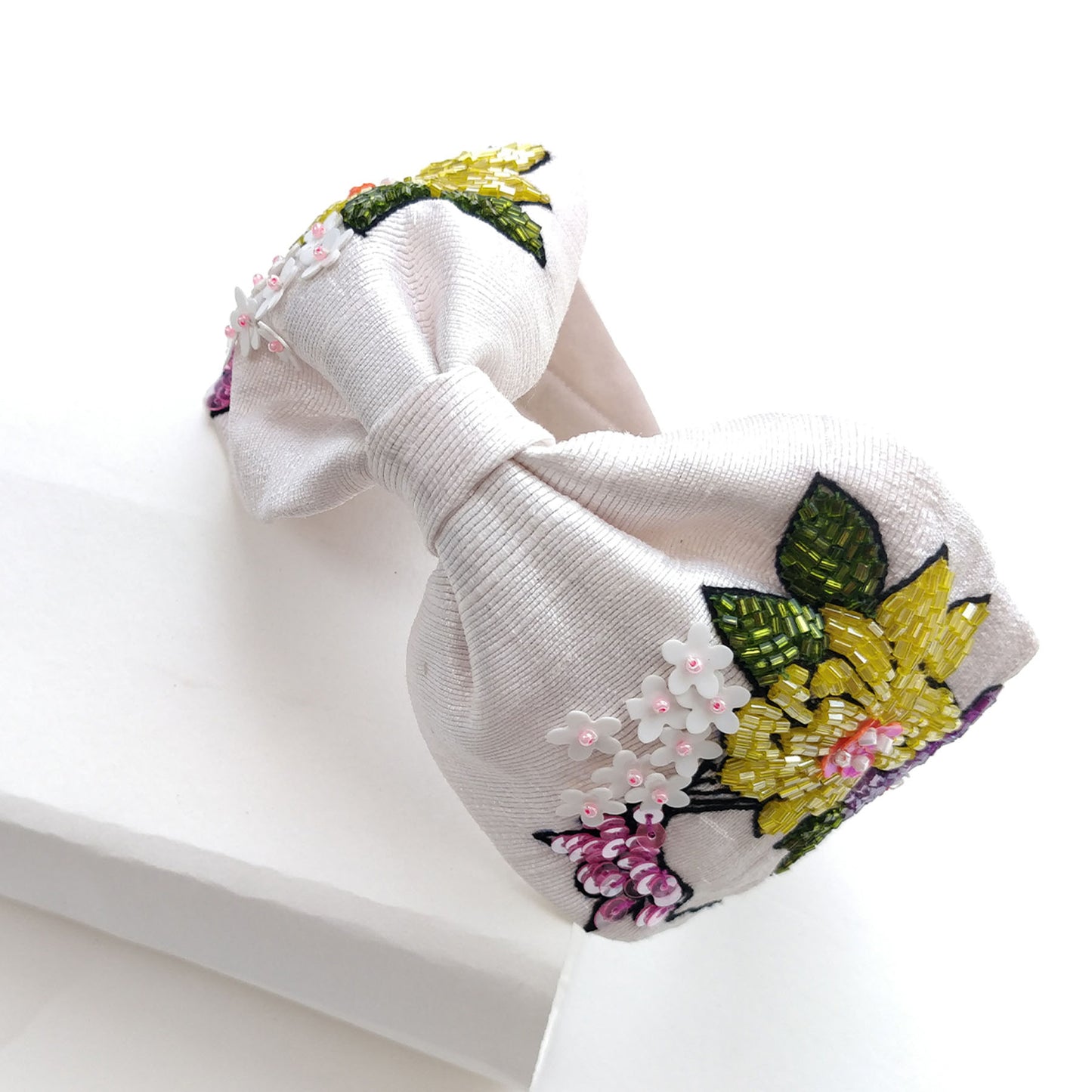 Pink Flower Girl Hairband