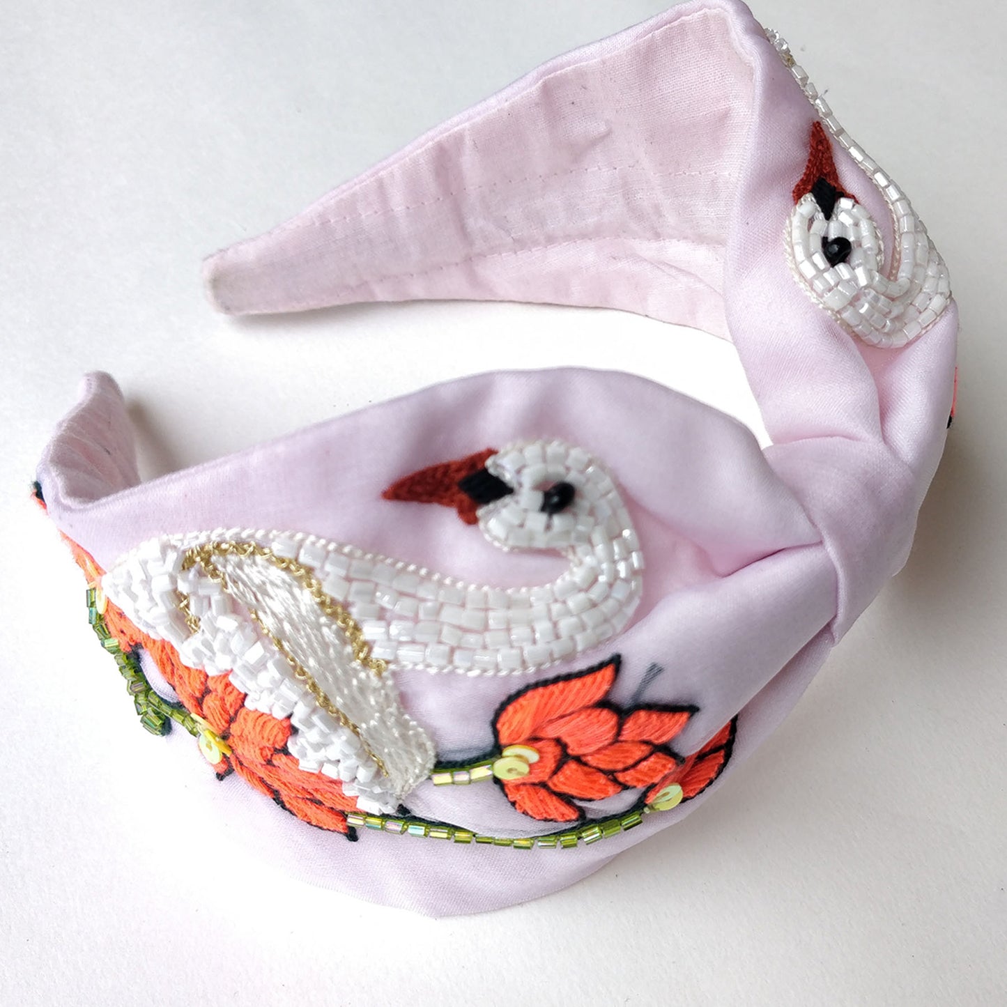 Pink Swan Hairband