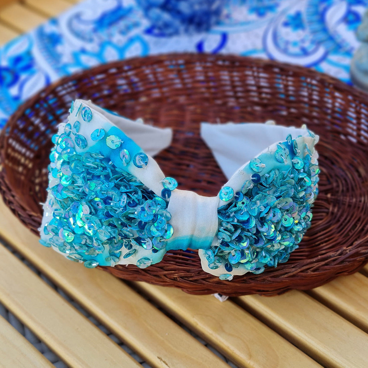 Pristine Blue Headband