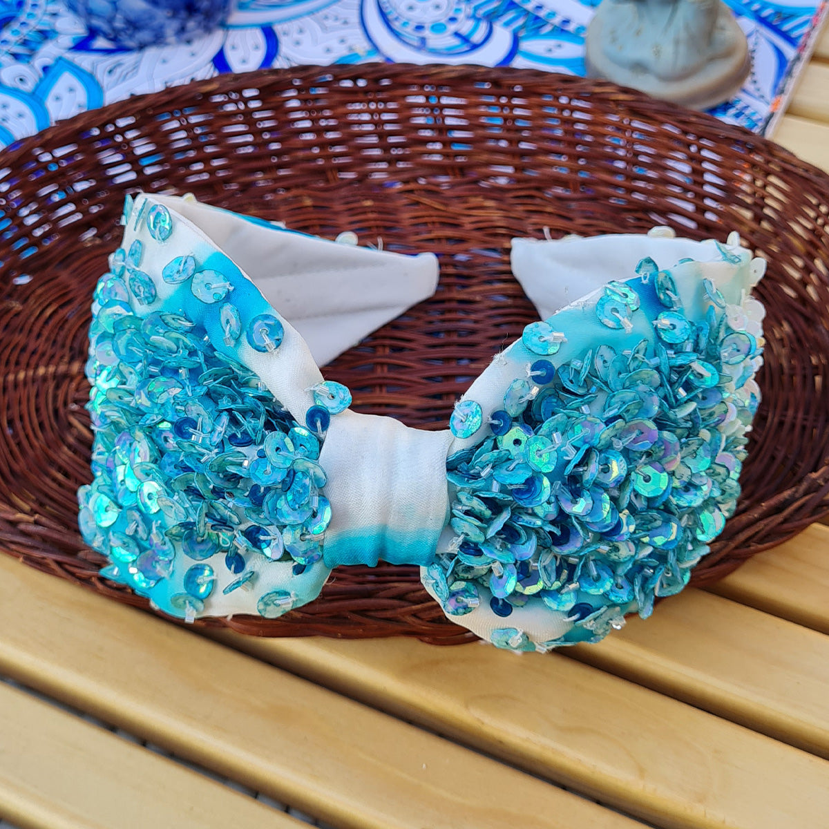 Pristine Blue Headband