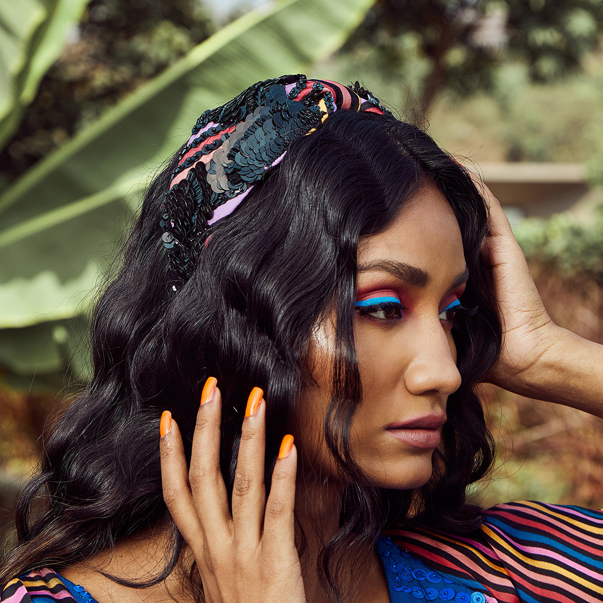 Twisted Stripes Hairband