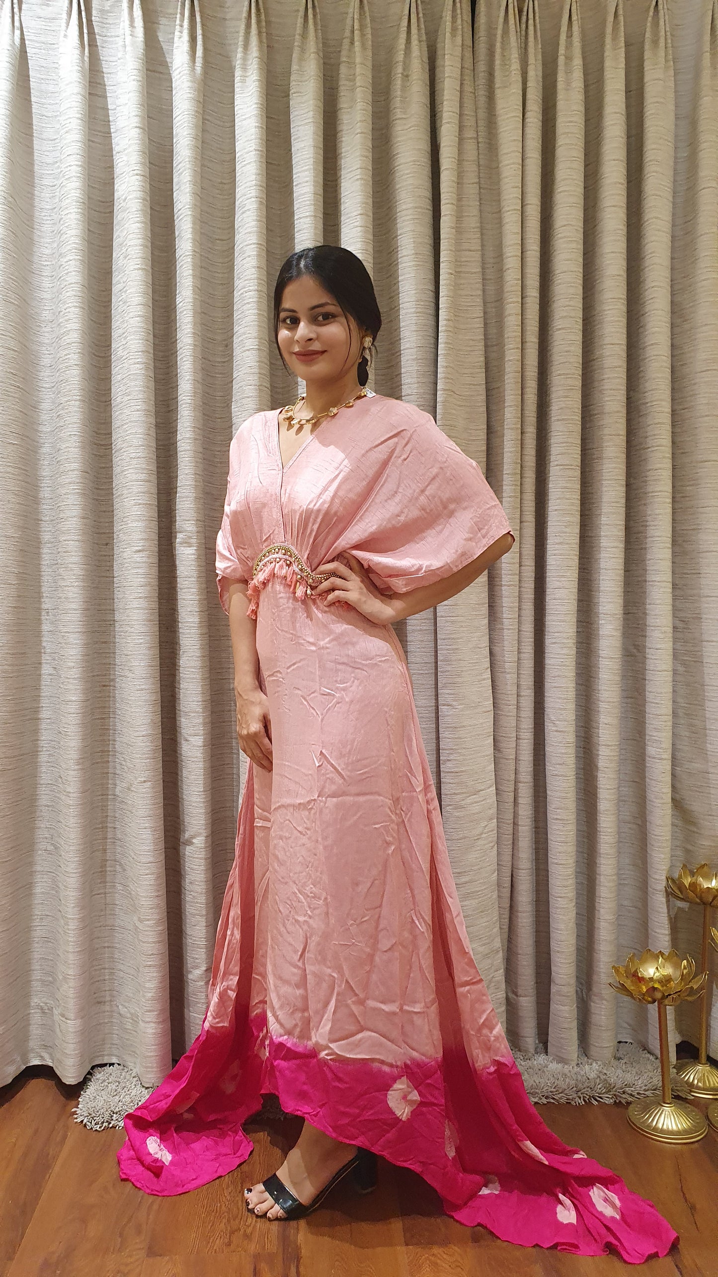 Peach Ombre Maxi With Inner