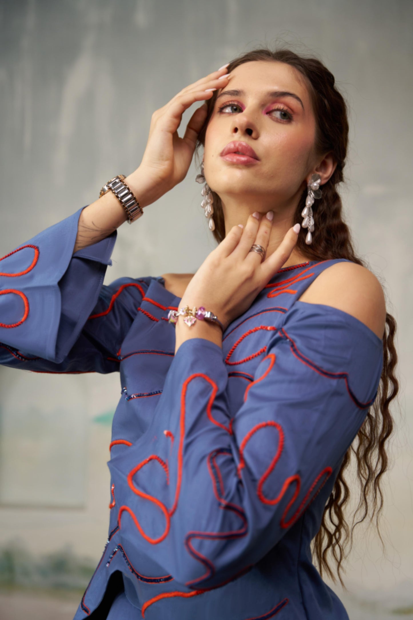 Sapphire Blue Contemporary Set
