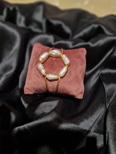 Snowflake Shimmer Handcuff Jewelry
