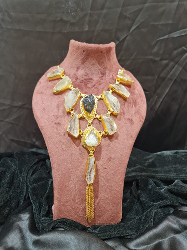 Monochrome Elegance Necklace