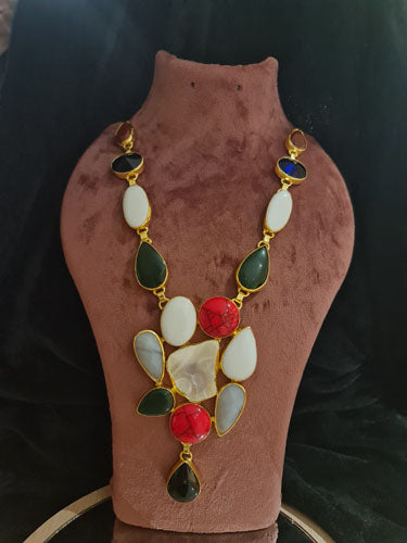 Nocturnal Mosaic Necklace