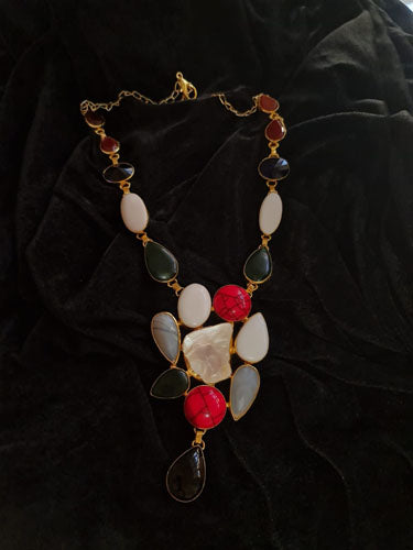 Nocturnal Mosaic Necklace