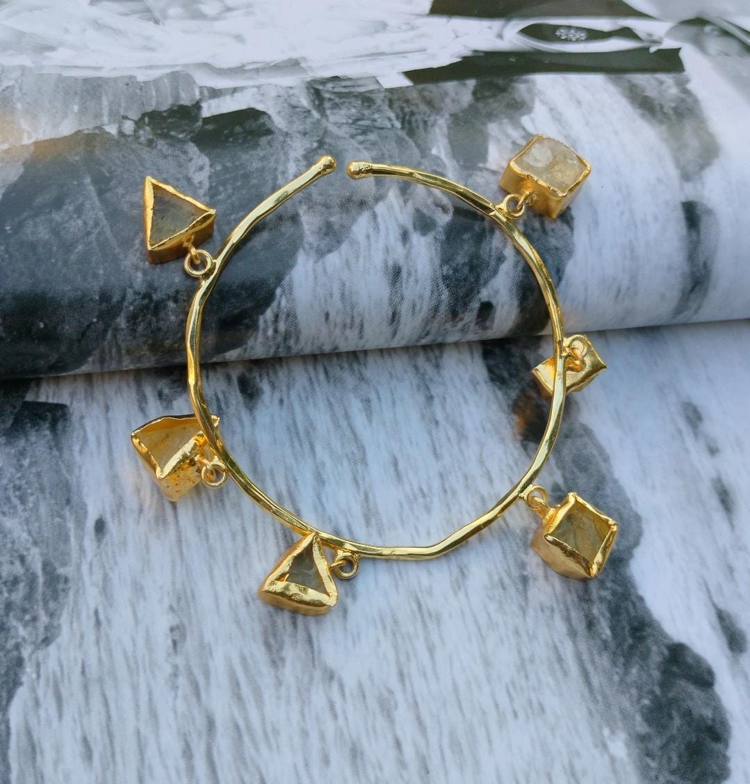 Crystal Point Open cuff