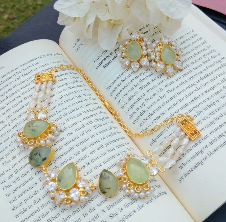 Celestial Dewdrop Choker Set