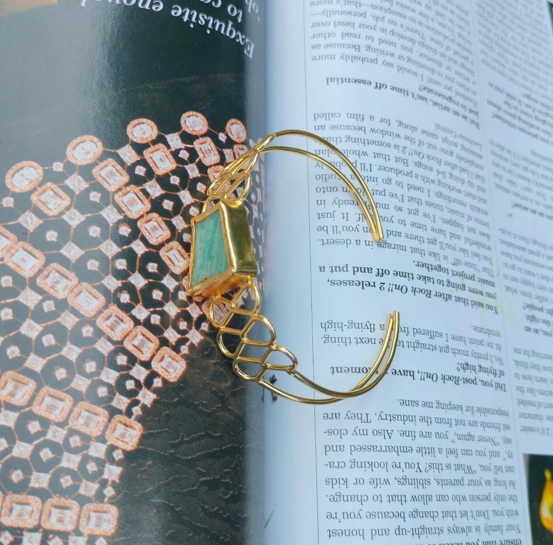 Green Stone cuff