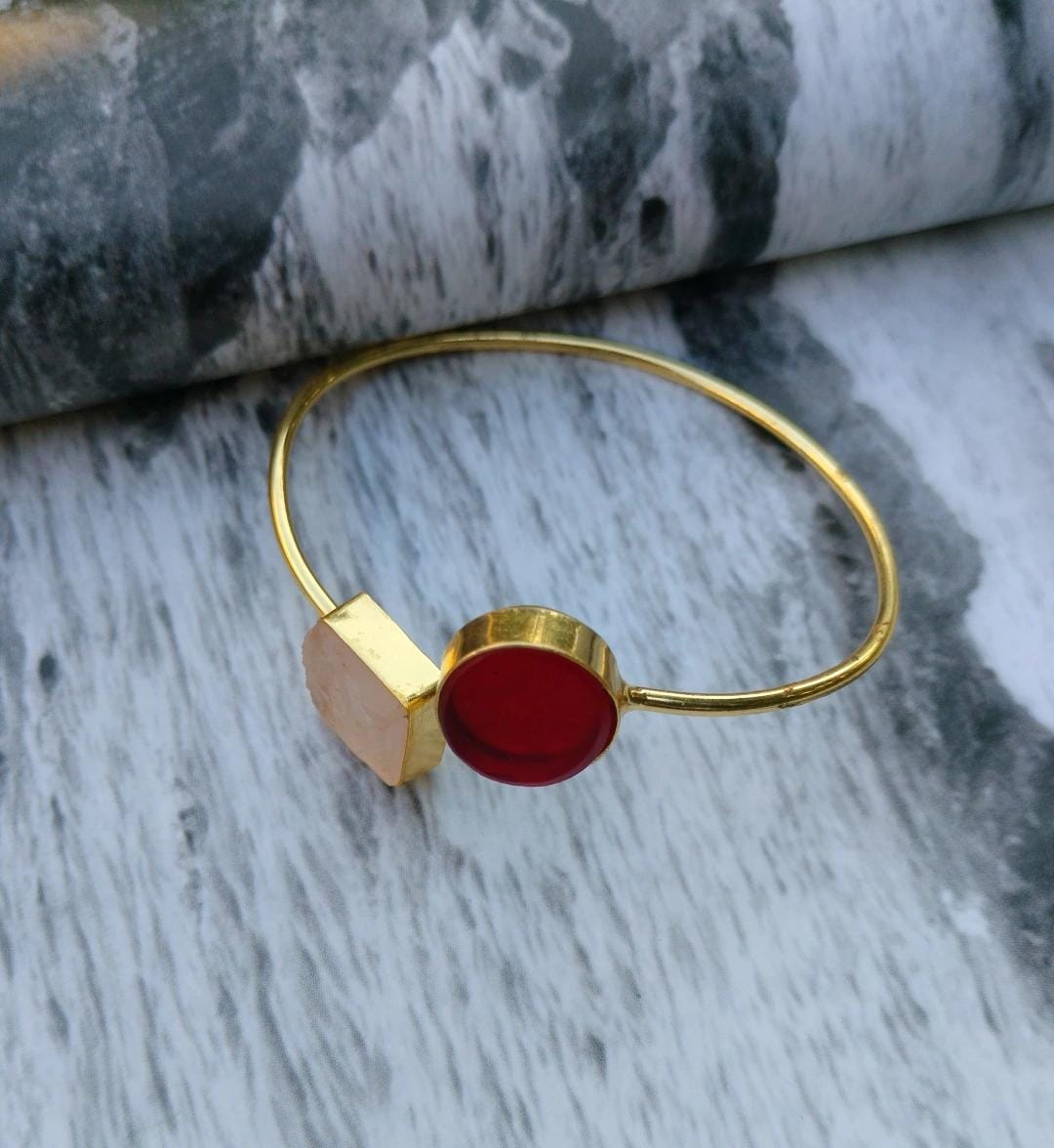 Two-Stone Open cuff