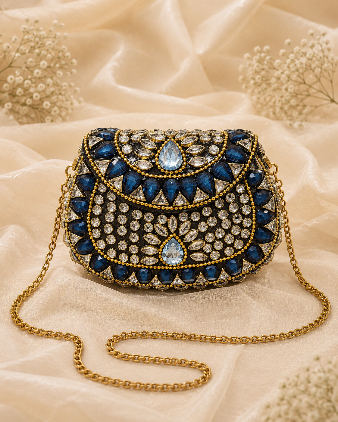 Sapphire Kundan (Mini)