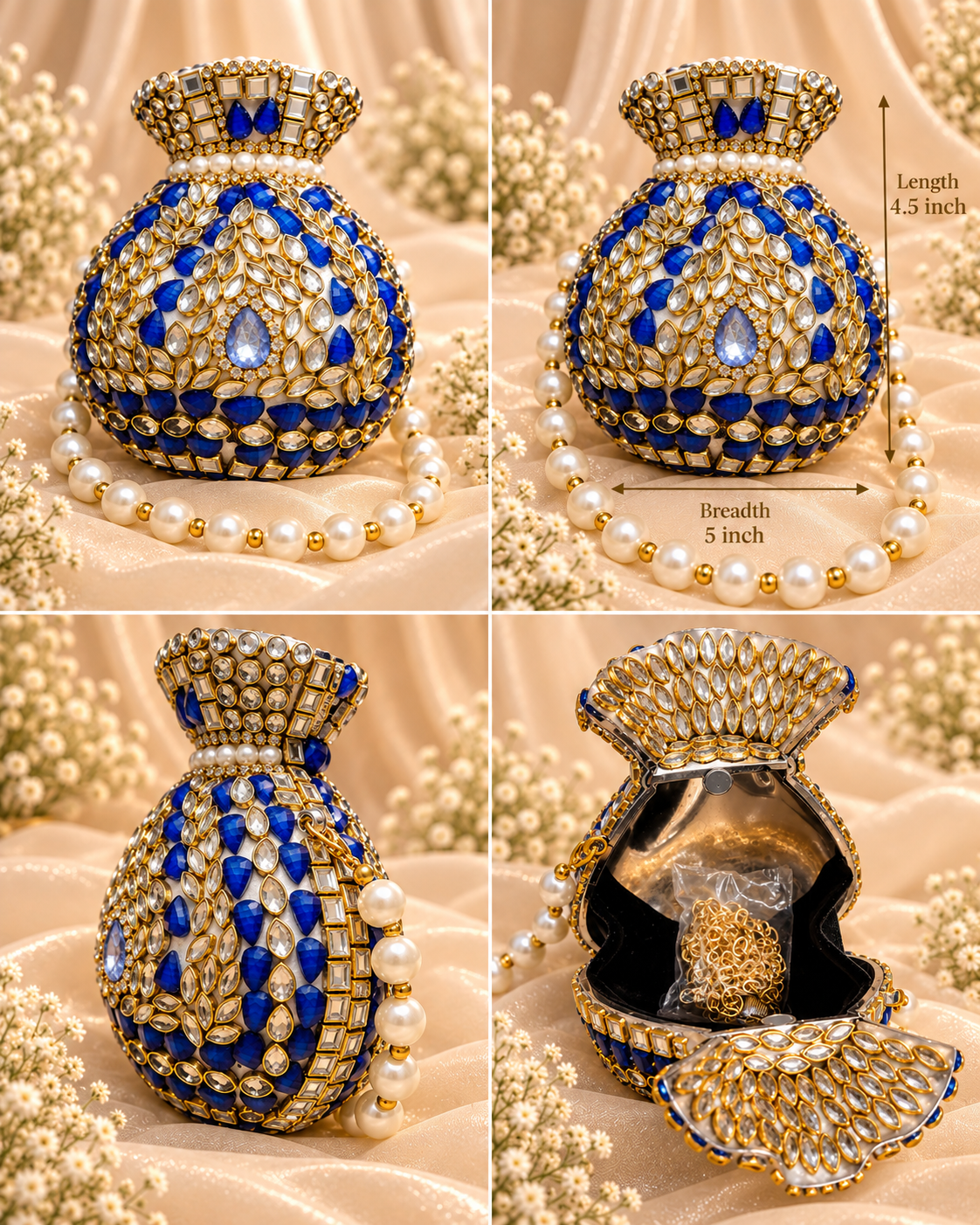 Sapphire Royale Potli