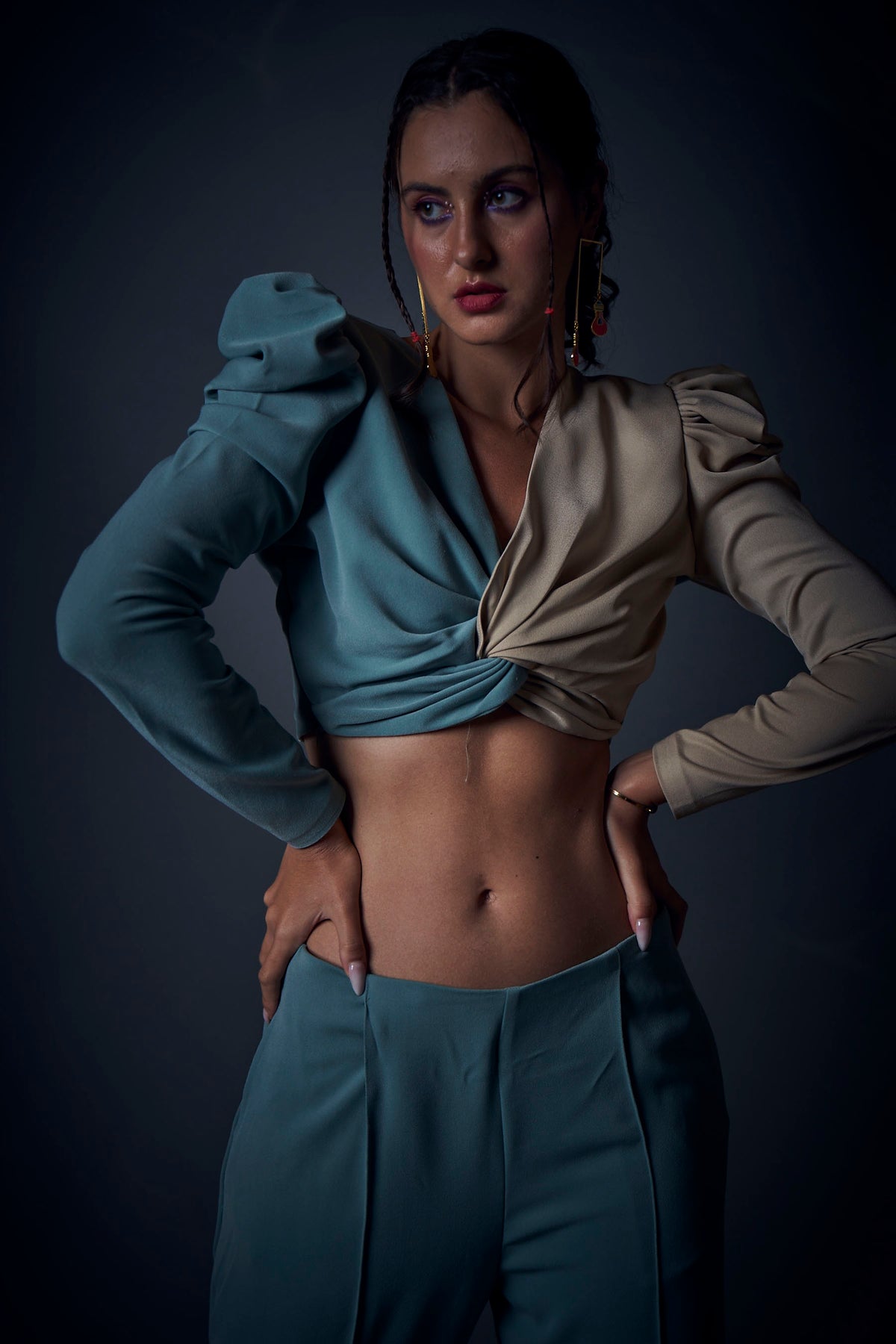KNOTTED SOIREE CO-ORD SET