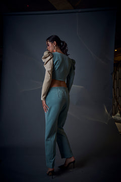 KNOTTED SOIREE CO-ORD SET