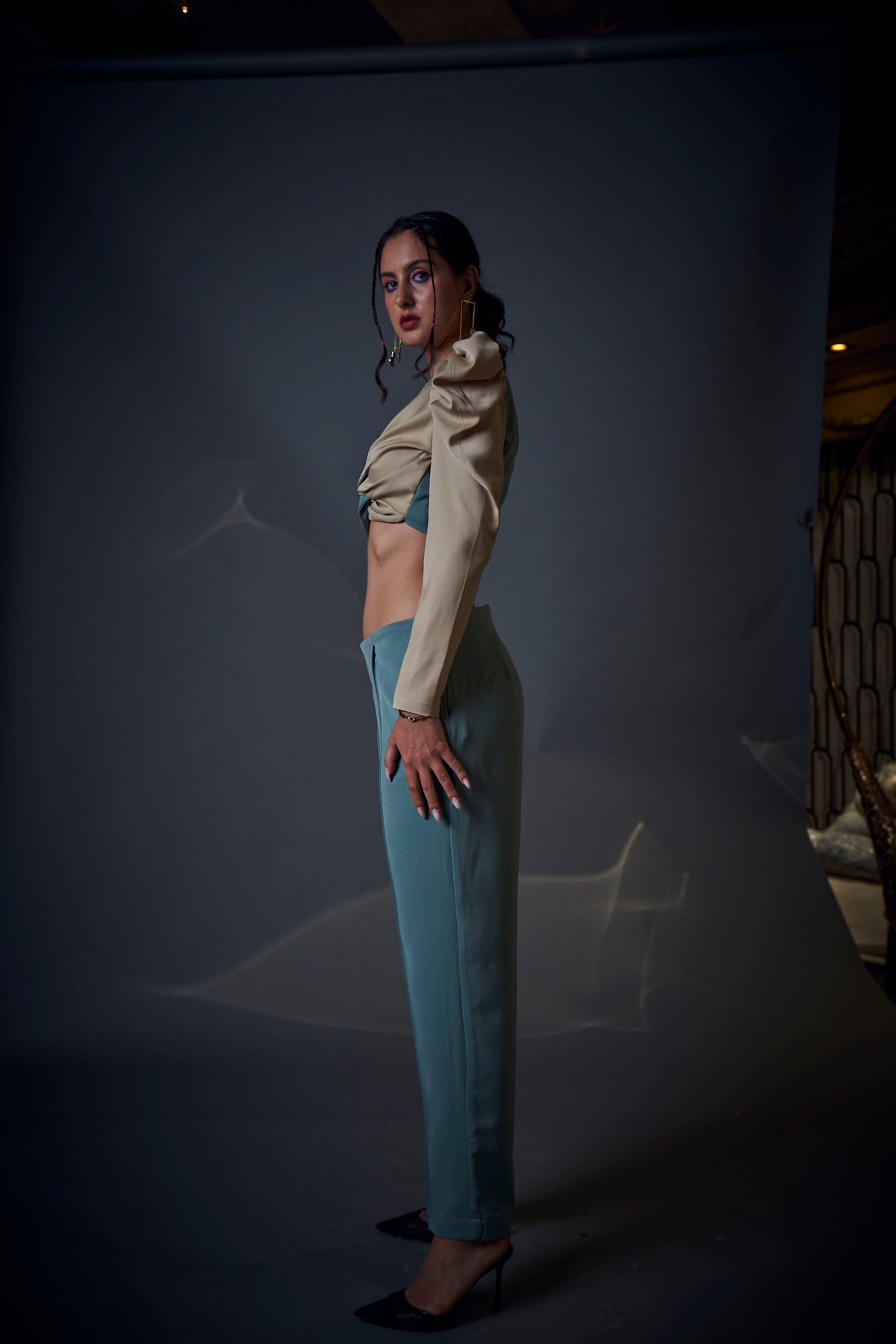 KNOTTED SOIREE CO-ORD SET