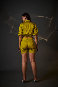 UMBRELLA BOMBER JACKET WITH SHORTS