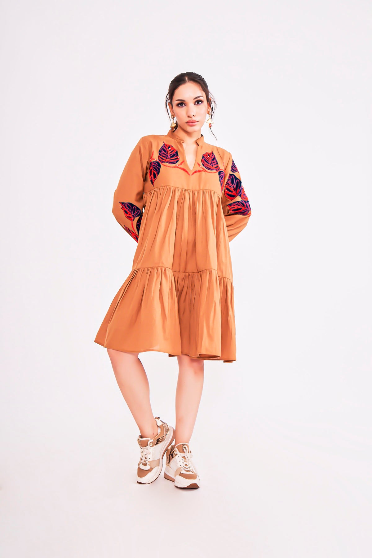 LEAF TIER DRESS
