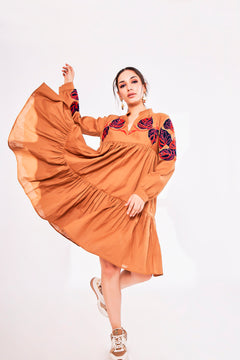 LEAF TIER DRESS