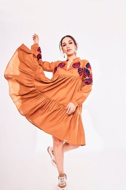 LEAF TIER DRESS