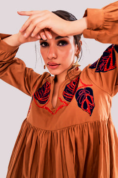 LEAF TIER DRESS