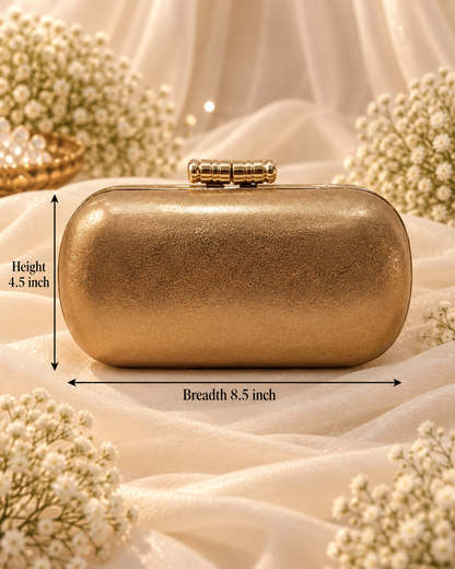 Emerald Elegance Beaded Clutch