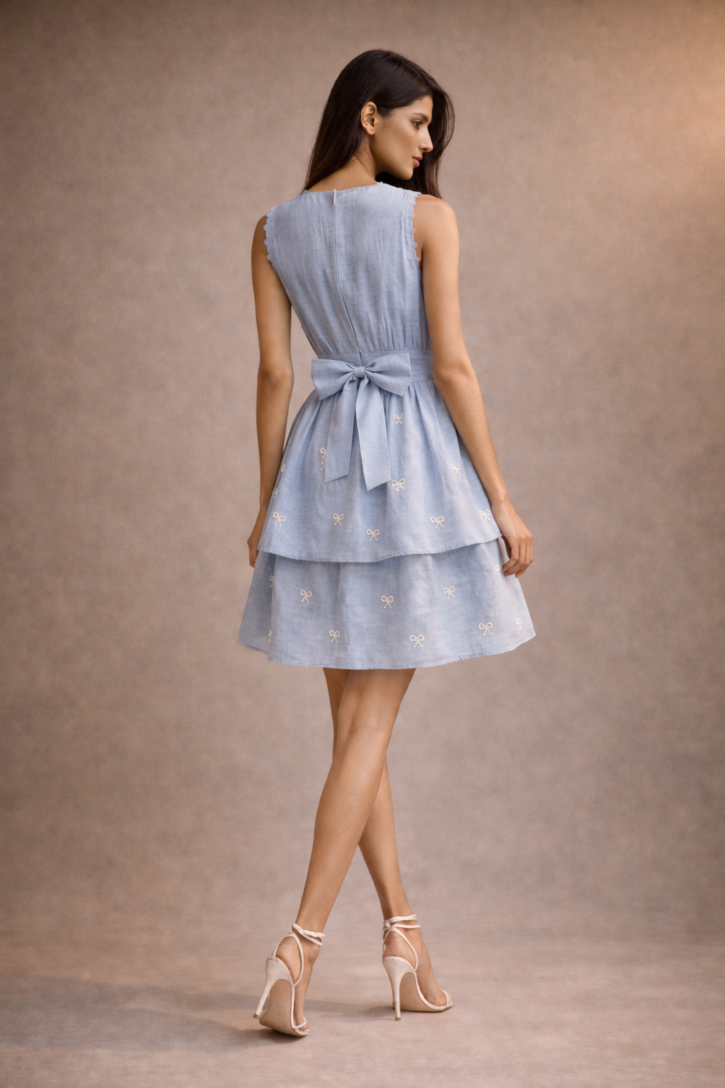 Blue Bow Dress