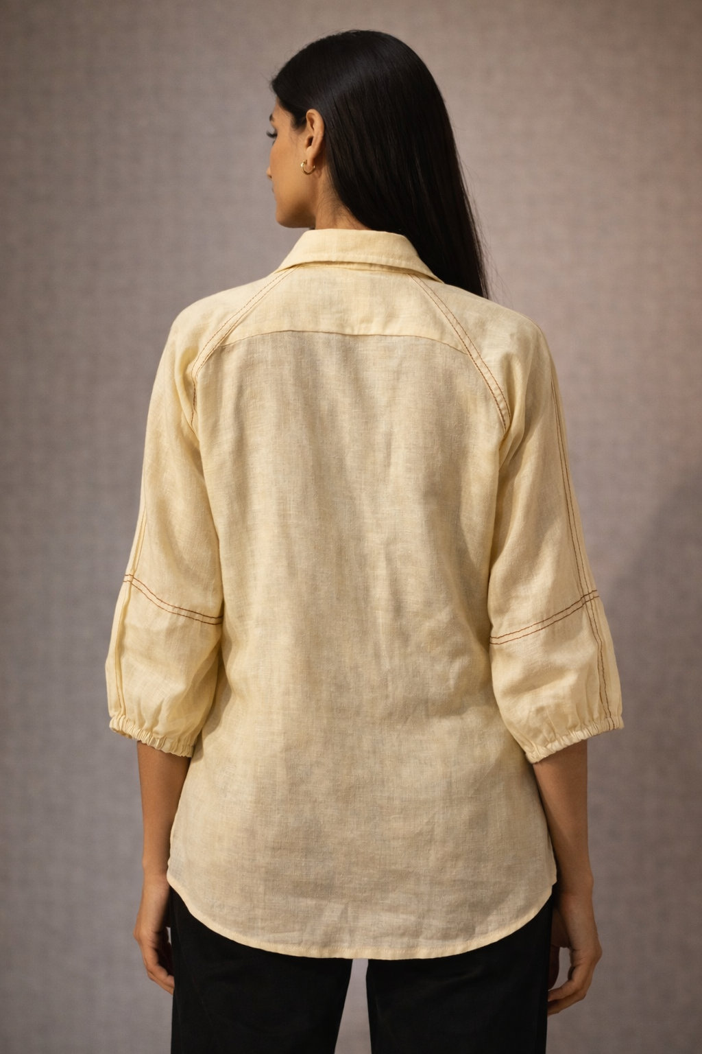 Panda Play Linen Shirt