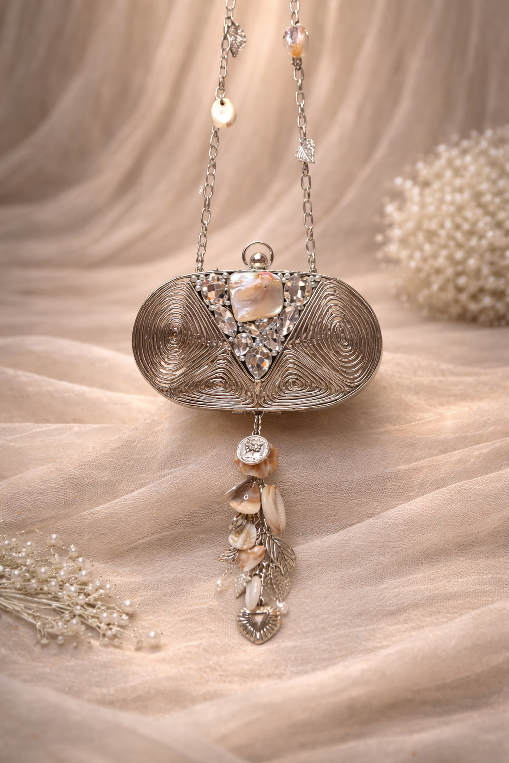 Silver Spiral Jewel