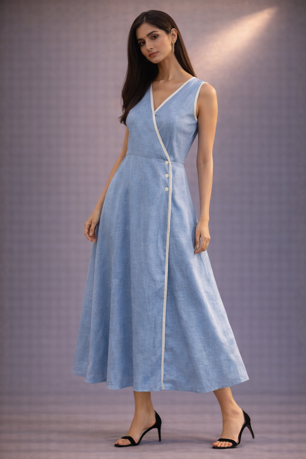 Blue Long Dress