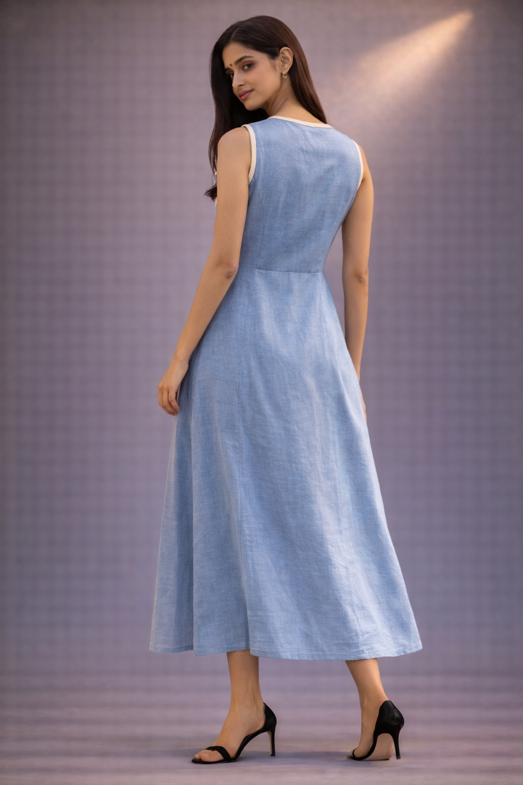 Blue Long Dress