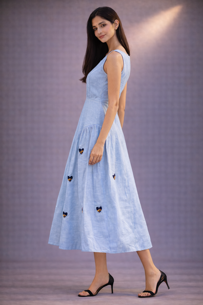 Heart Blue Dress