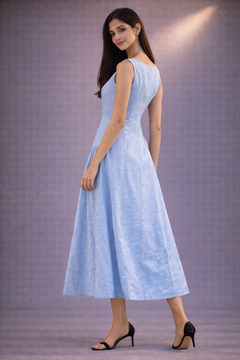Heart Blue Dress
