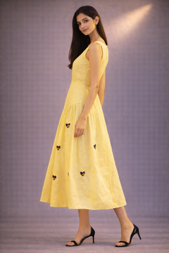 Heart Yellow Dress