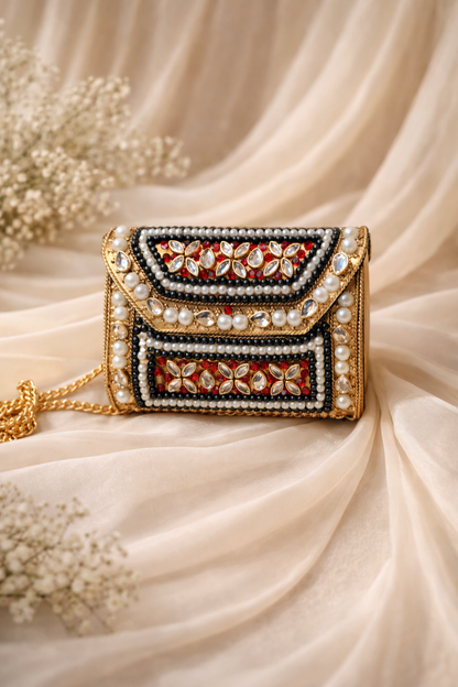 Rani Noir Clutch (Mini)
