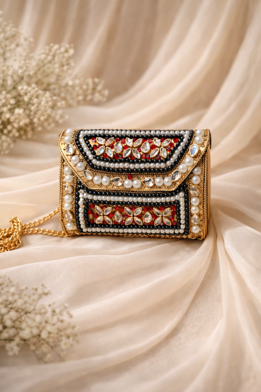 Rani Noir Clutch (Mini)