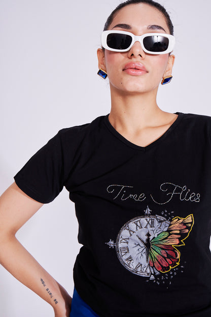 TIME FLIES T-SHIRT