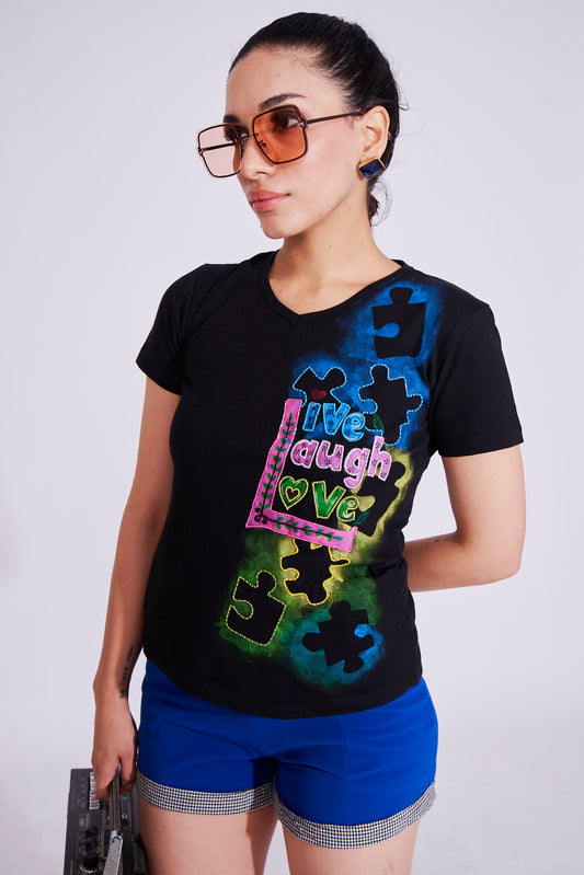 LIVE LOVE LAUGH T-SHIRT