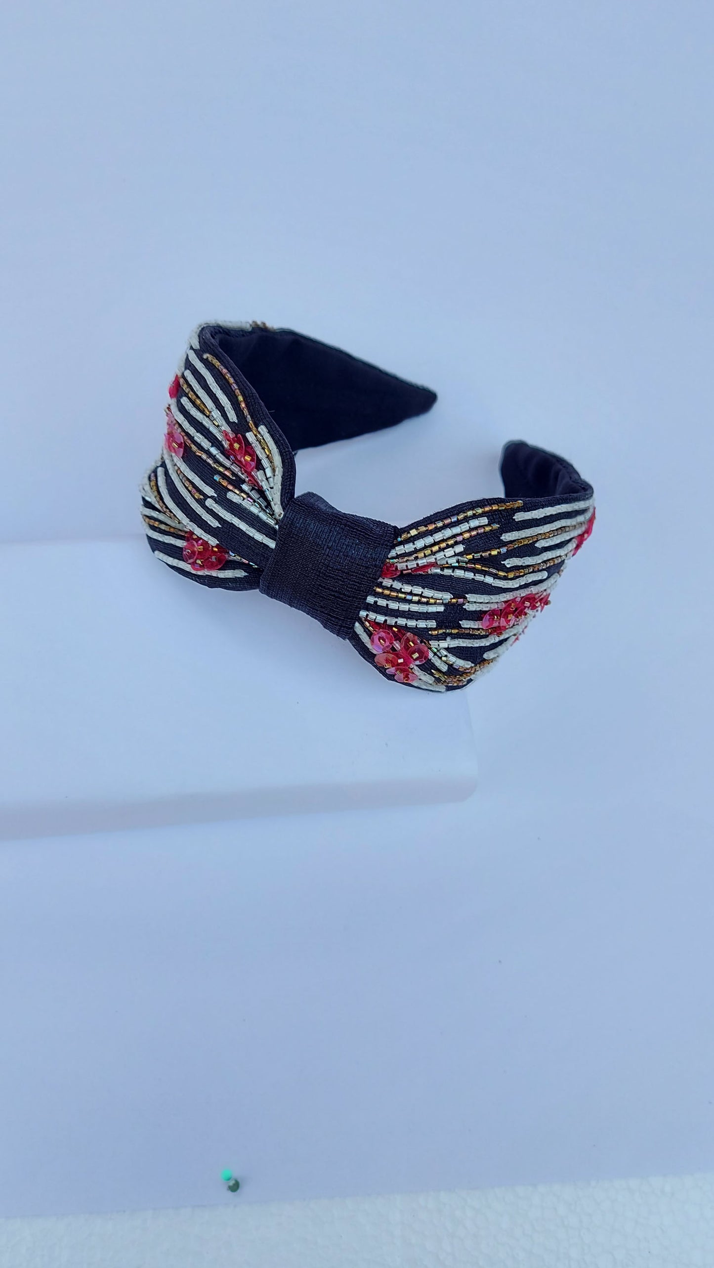 Abstract Roots In Black Hairband Cum Bandana