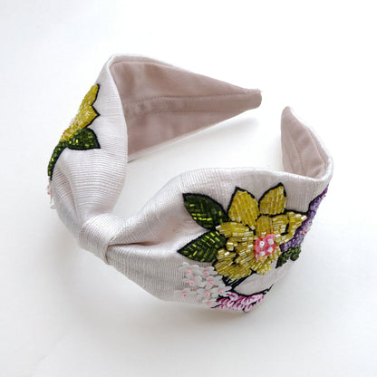 Pink Flower Girl Hairband
