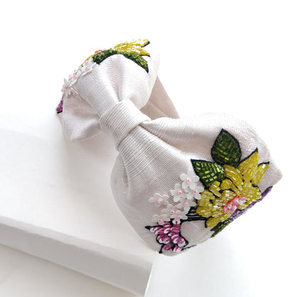 Pink Flower Girl Hairband
