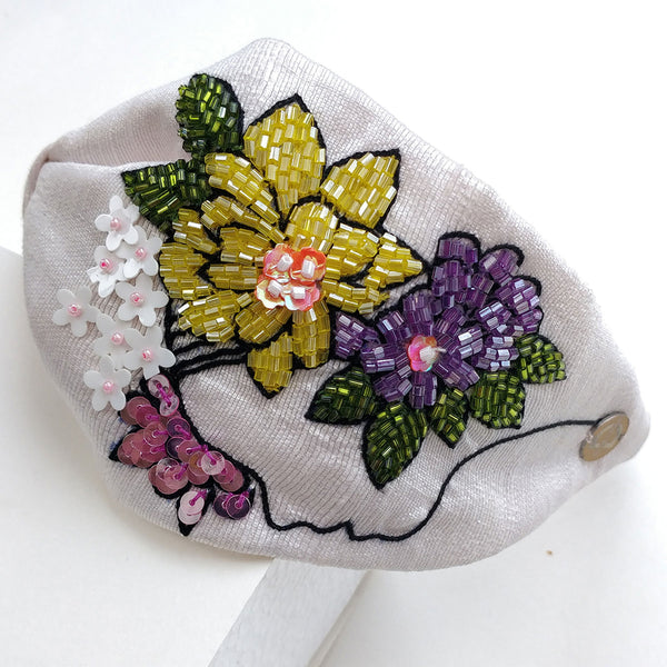 Pink Flower Girl Hairband