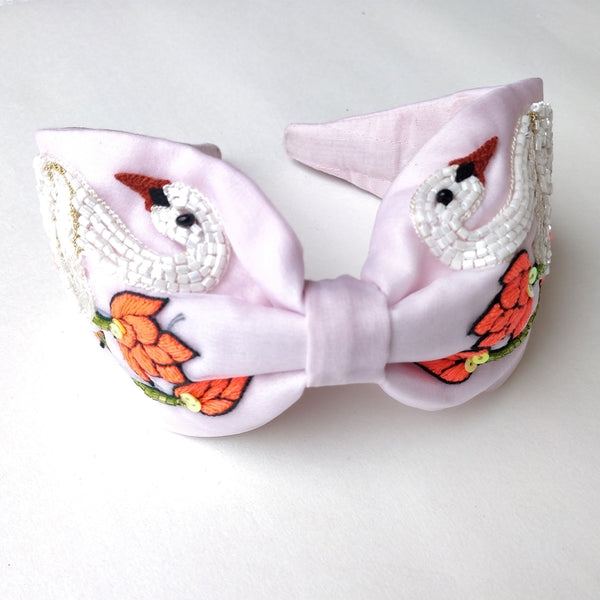 Pink Swan Hairband